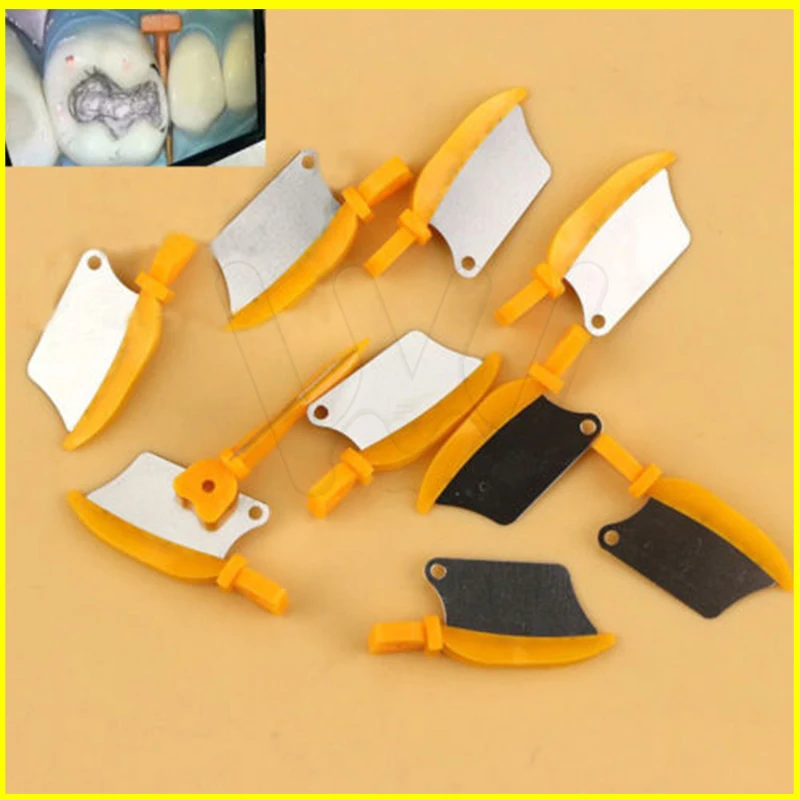 Стоматологический промежуточный пластиковый Клин prime teeth с защитной стальной