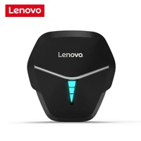 lenovo hq08 tws gaming bluetooth compatible earbuds wireless earphones for iphone xiaomi huawei samsung smartphone