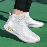 men basketball sneakers fashion non slip high top shoes women sports lace up athletic shoes mens gym shoes comfort breathable