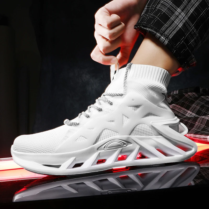 

2021 New Sale Lightweight Running Shoes for Men Breathable Training Sneakers Male Outdoor Anti-slip Trekking Sports Shoes