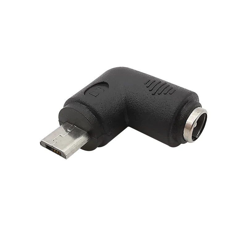Адаптер питания постоянного тока с разъемом Mirco USB папа на гнездо 5 5x2 1 мм мама |