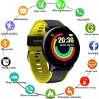 Умные часы 119S для мужчин и женщин, спортивные фитнес-часы с экраном 1,44 дюйма, пульсометром, монитором здоровья и сна, водонепроницаемость IP65 для Android