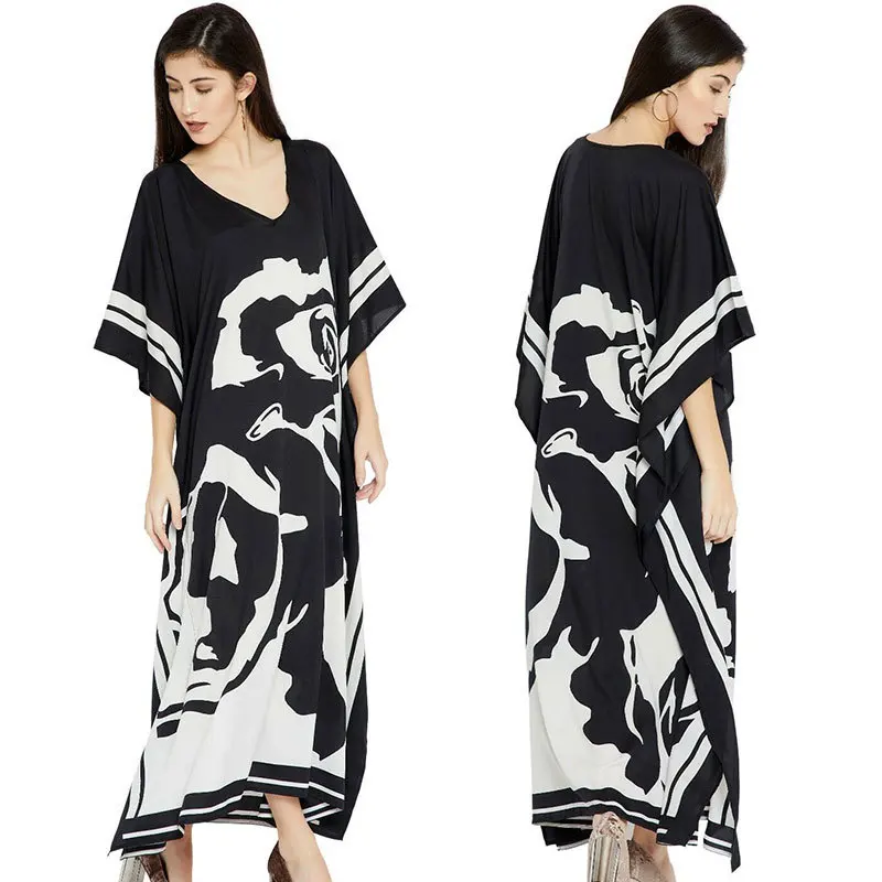 Пляжная туника шифоновая накидка женская на бикини парео саронг пляжная одежда |