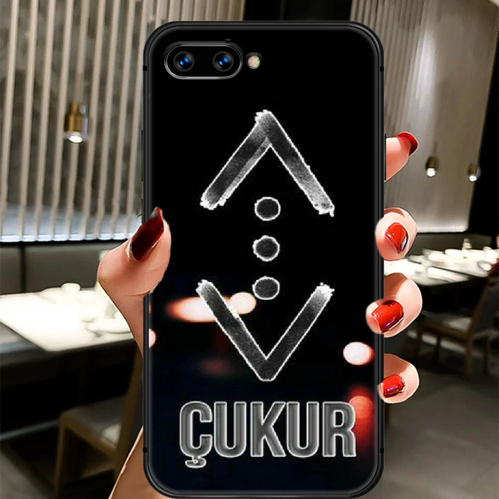

Turkish TV Cukur Series Phone Case Cover Hull For HUAWEI Honor 8 8c 8a 8x 9 9a 9x V10 MATE 10 20 I Lite Pro black Etui Silicone