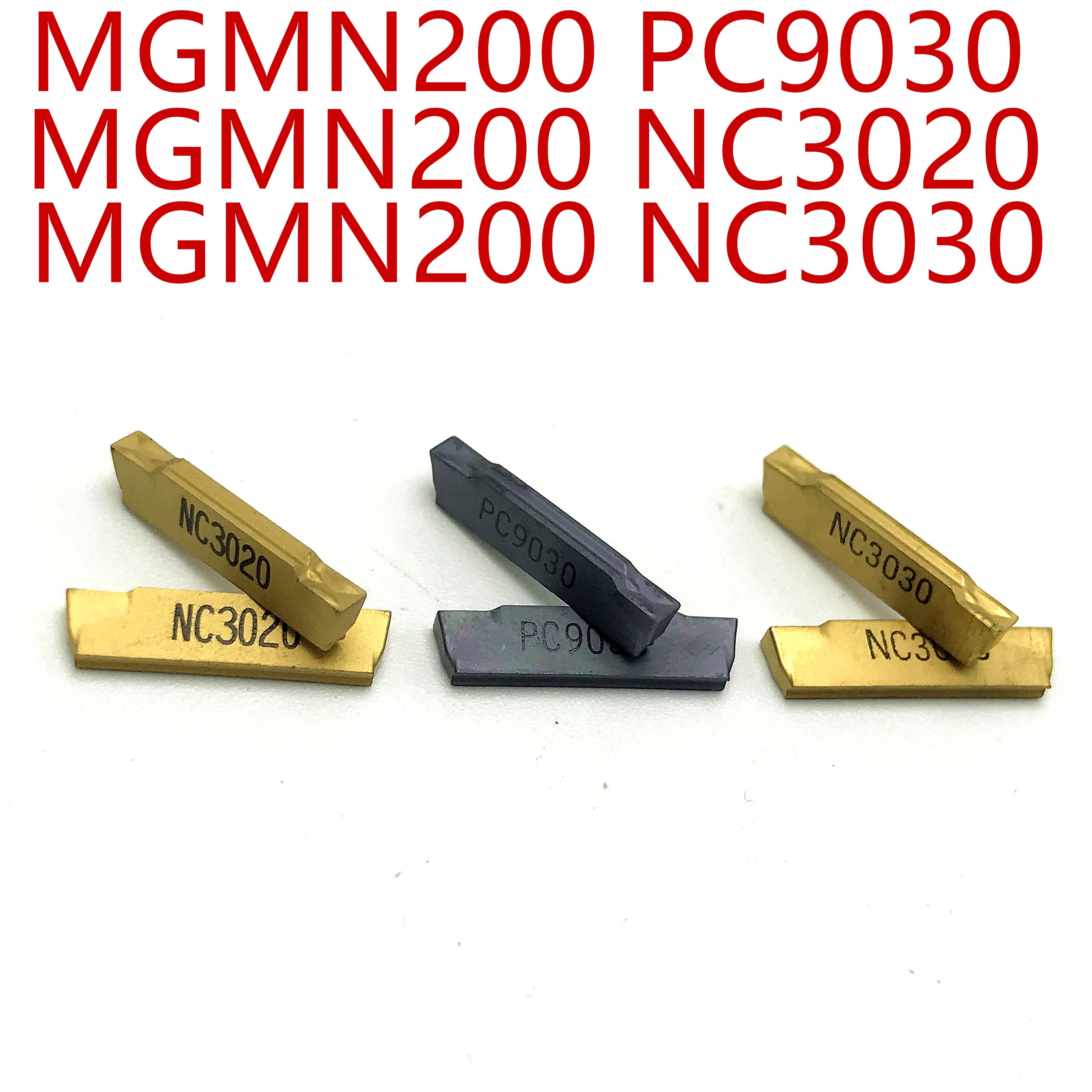 10 шт. MGMN200-G NC3020/NC3030/PC9030 2 мм рифленые карбидные вставки MGMN200-G токарный станок токарный инструмент для канавок