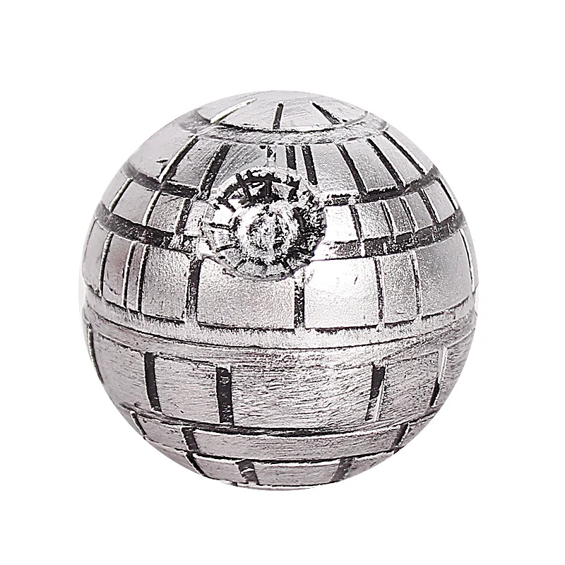 

55mm Width 3 Layers Zinc Alloy Tobacco Grinder Metal Hand Mill Herb Grinder Spice Crusher Smoking Accessories