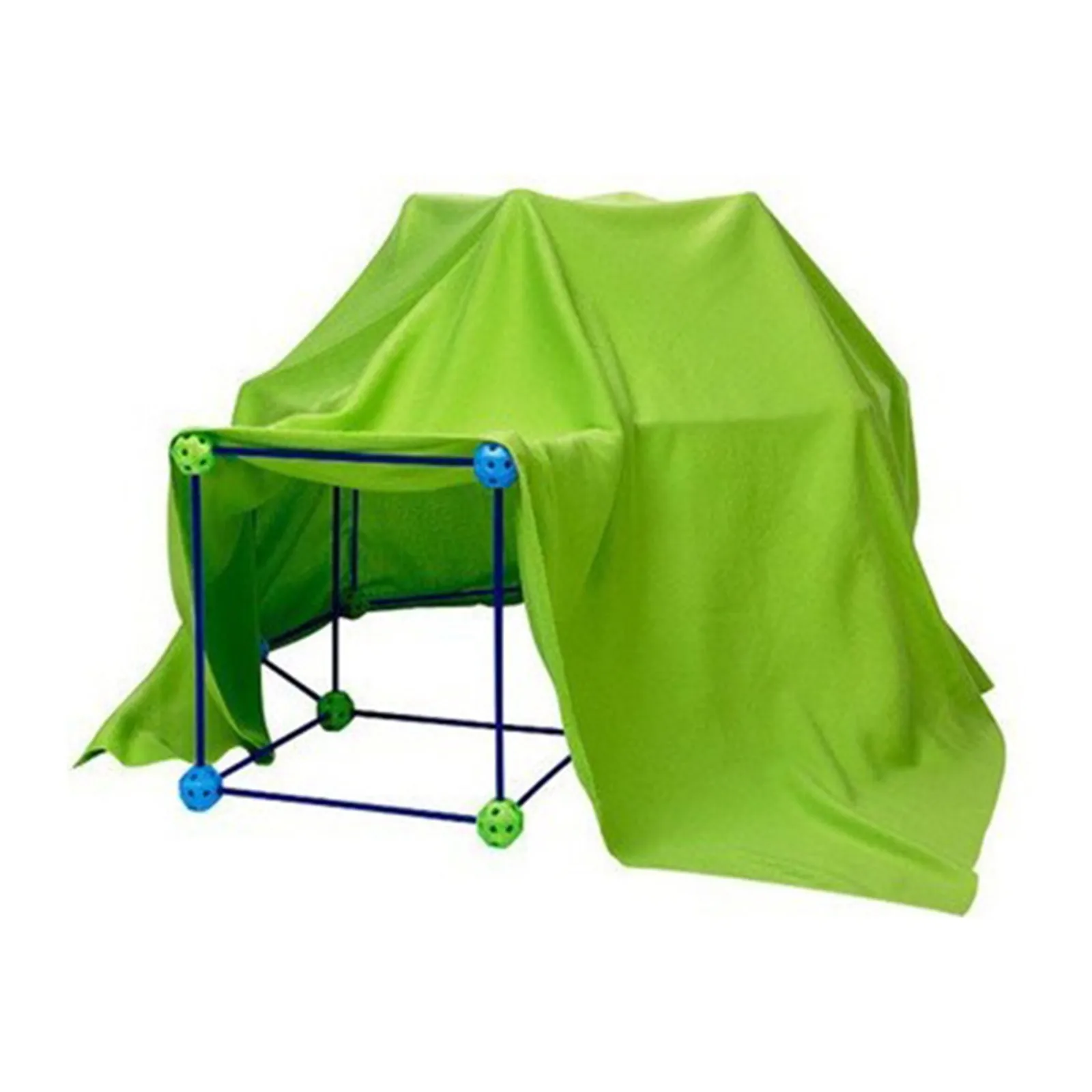 

Fort Building Kit Construction Set Kids Toy Tents Fortress Builder Castles Glow In Dark Diy 3d Play House Toys For Children Gift