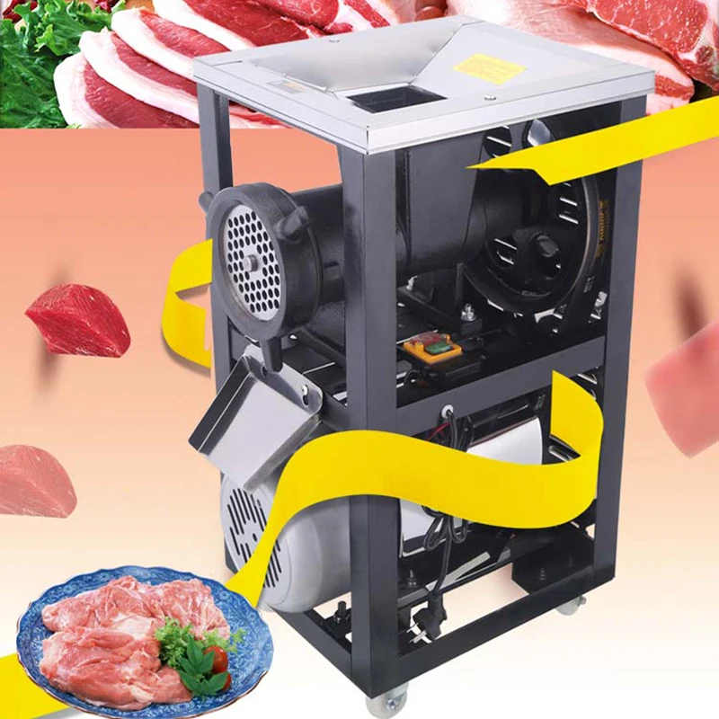 

Электрическая мясорубка, модель 32, мясорубка для курицы, скелет, 220 В, кВт, коммерческая шлифовальная машина