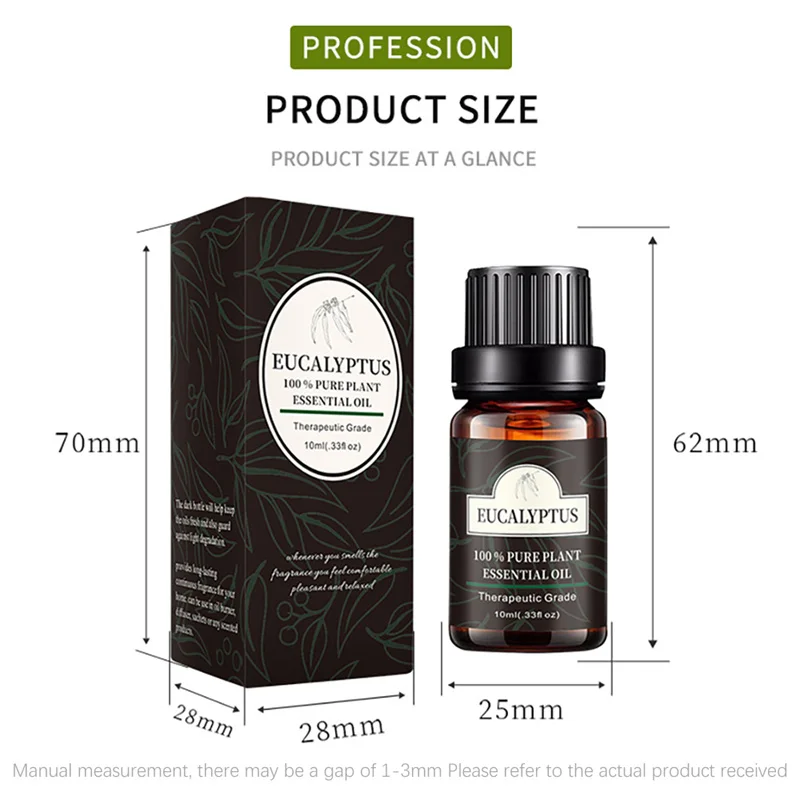 Essential Oil For Air Humidifier Aromatherapy Diffuser Car Freshener Perfume Aroma Purifier Room Fragrance 10ML | Бытовая техника