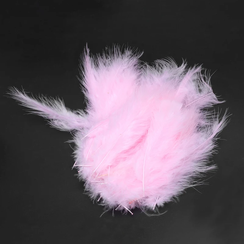 100 шт. пушистые перья марабу вечерние свадебное украшение Отделка Декор DIY 8 15 см