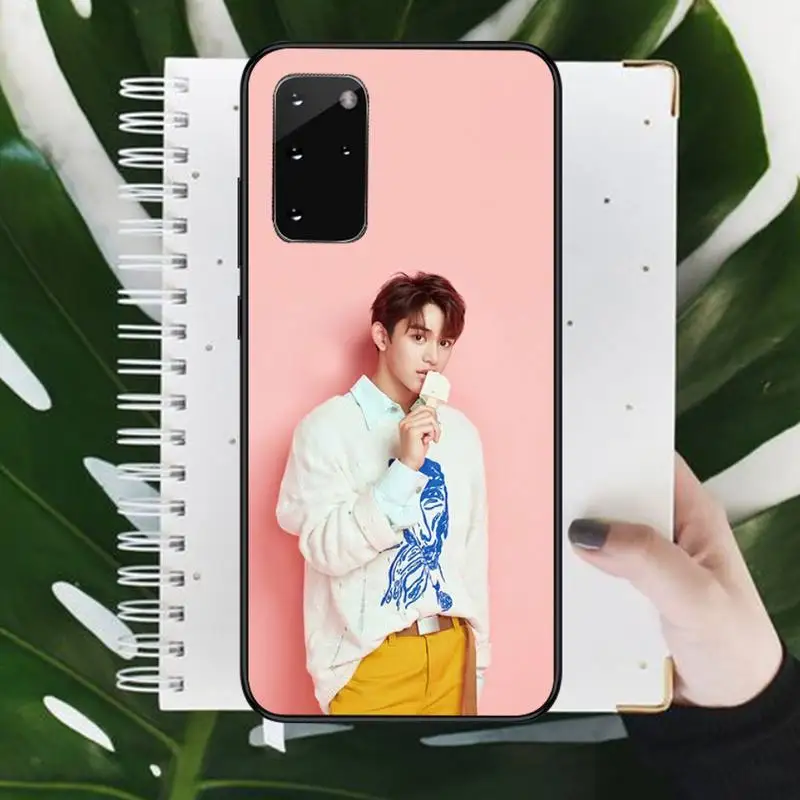 

Kpop NCT Lucas singer Phone Case For Samsung galaxy S 9 10 20 A 10 21 30 31 40 50 51 71 s note 20 j 4 2018 plus