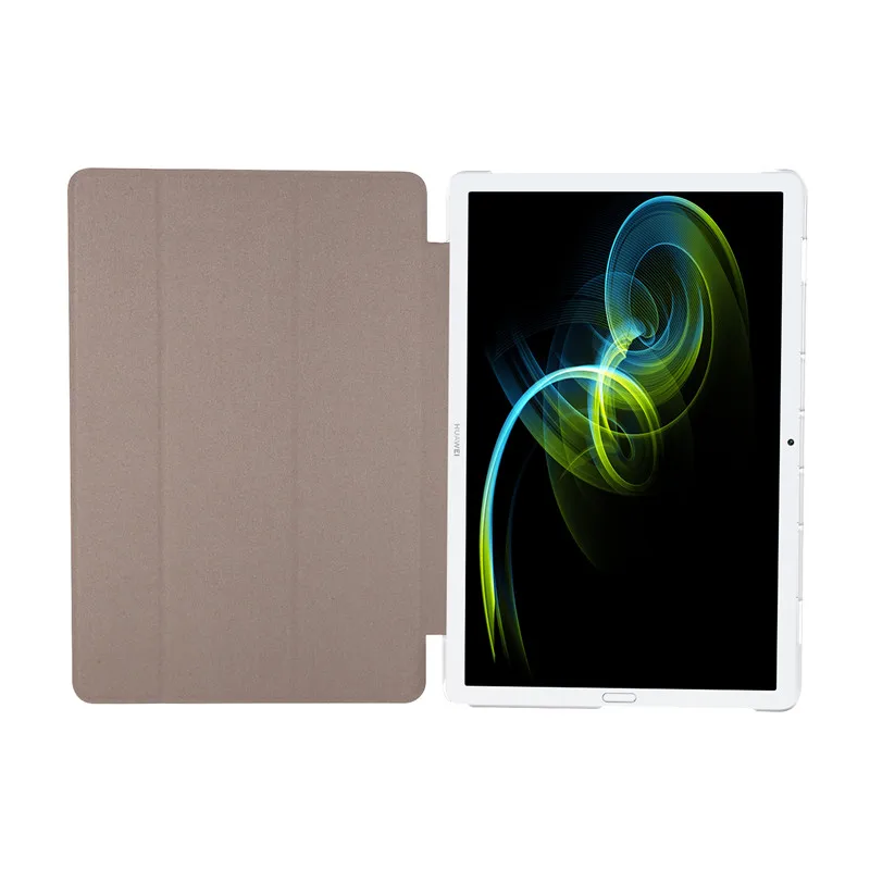 Планшет прозрачный+ pu 3 раза Ультратонкий чехол для huawei MediaPad M6 10,8 дюймов чехол для huawei MediaPad M6 10,8 чехол для планшета