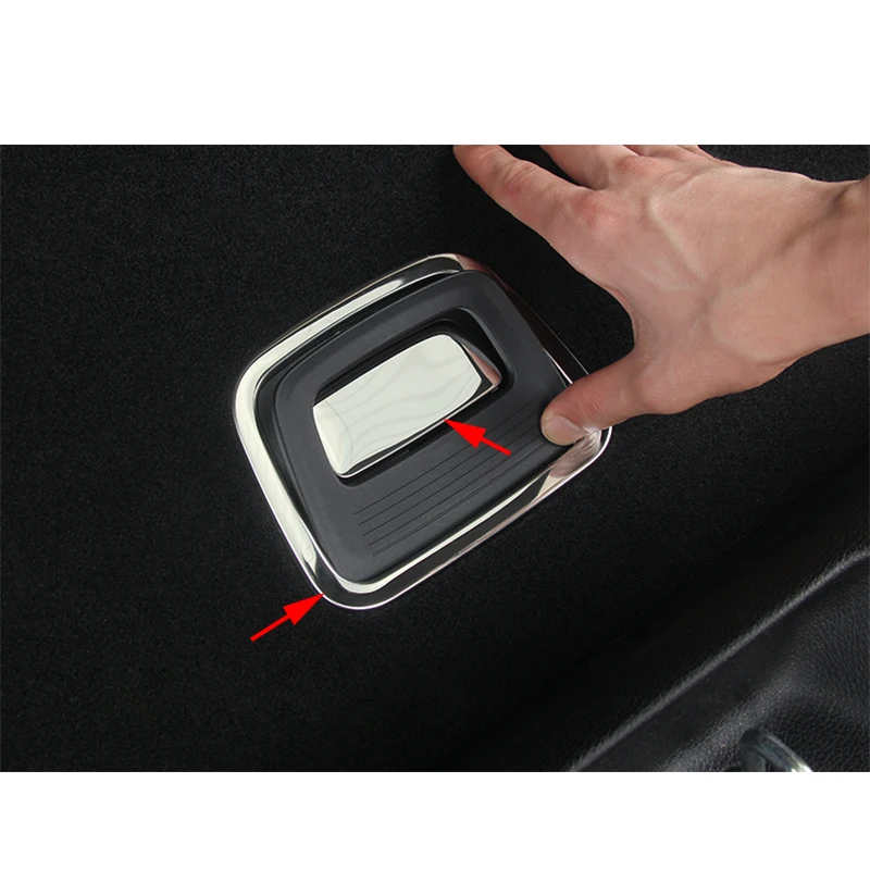 Накладка на заднюю ручку багажника из сплава для Mercedes Benz ML Class 12 15 & GL 13 16 GLE 17 GLS