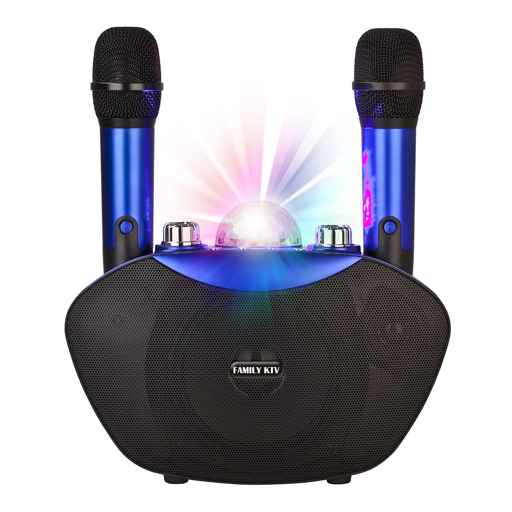 

Karaoke Condenser Microphone Wireless Speaker Microphone Family KTV MIC Speaker