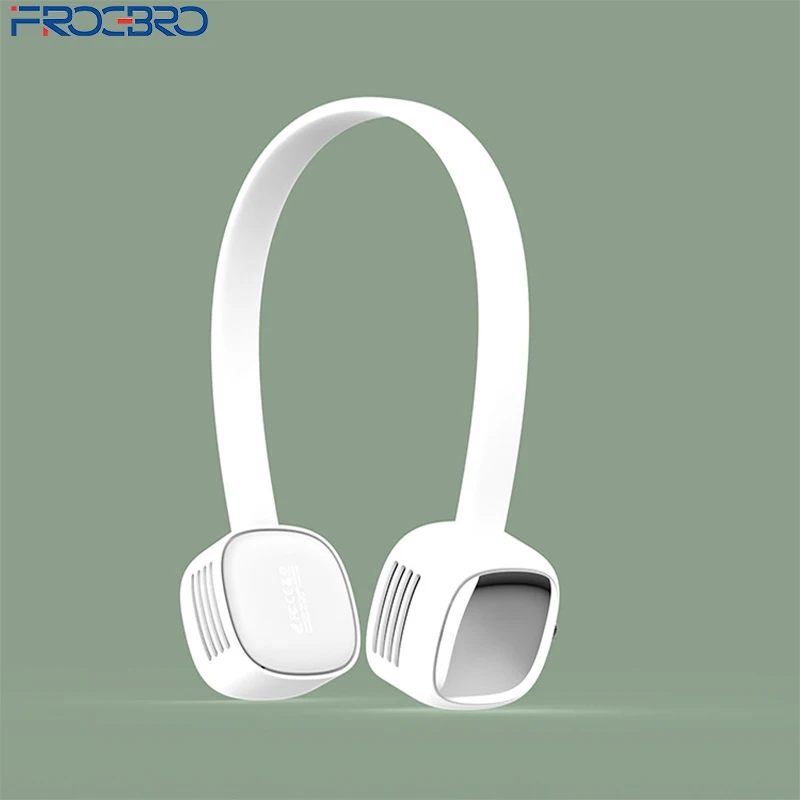

FROGBRO Fan Neck Fan Portable Bladeless Fans Ac Fan Personal Mini Fan Rechargable Fan USB Cooling Fan Pocket Sports Small Fan