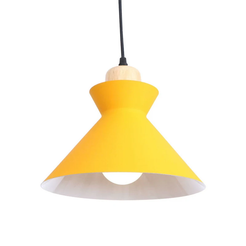 Пасторальный скандинавский подвесной светильник светодиодный E27 современный в