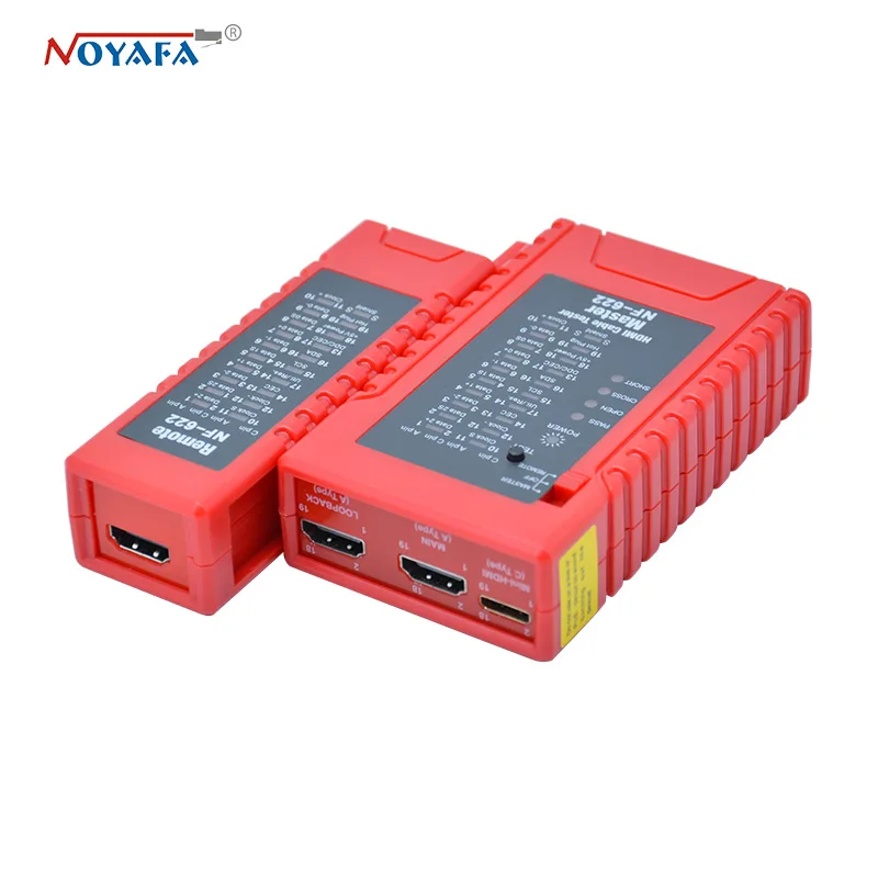 Тестер кабелей NOYAFA HDMI тестер HD короткое открытое и перекрестное состояние NF_622|cable