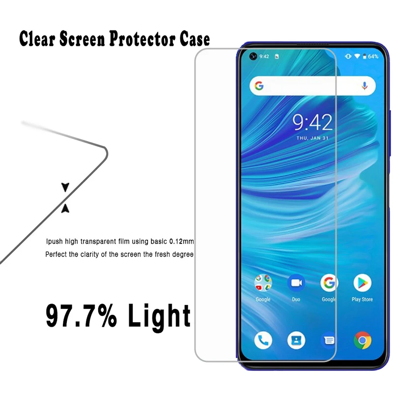 Чехол для UMI Umidigi F2 9H Взрывозащищенная фотопленка 6 53 дюйма защитное закаленное