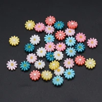 natural freshwater shells and sunflowers multi color pendant accessories for diy necklaces earrings bracelets jewelry pendants