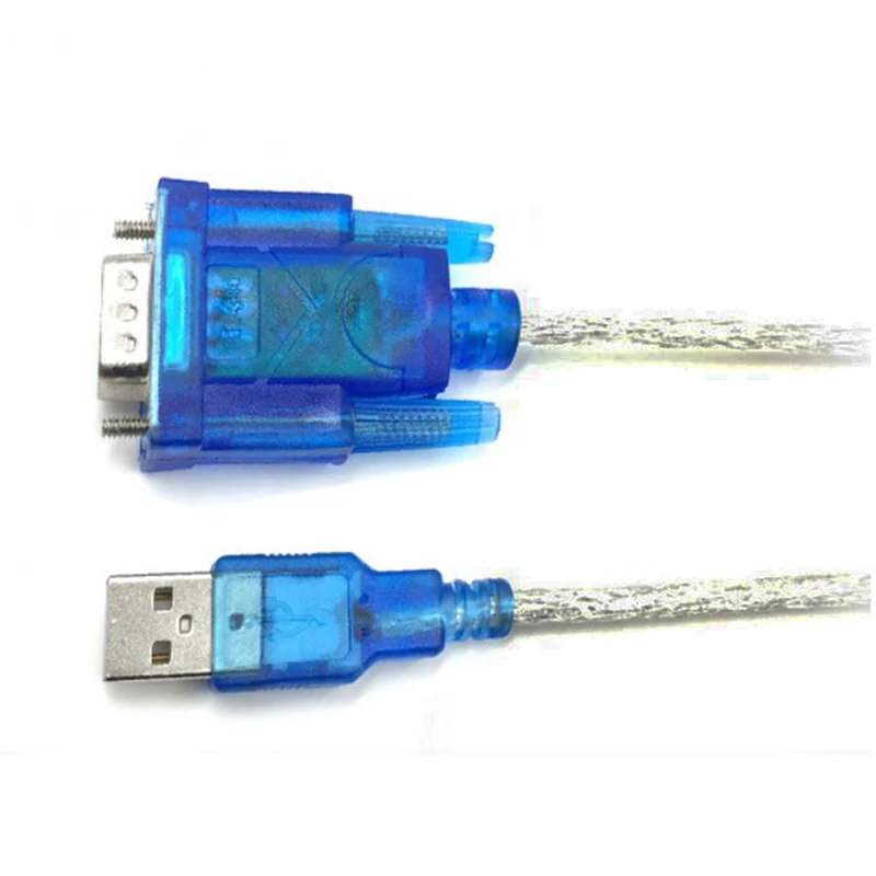 USB-кабель CH340 для порта RS232 см переходник с USB на 9 pin кабель DB9 USB-адаптер ПК