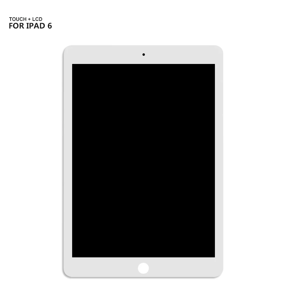 ЖК-дисплей сенсорный экран дигитайзер стекло в сборе для iPad Air 2 качество AAA + 6 A1567