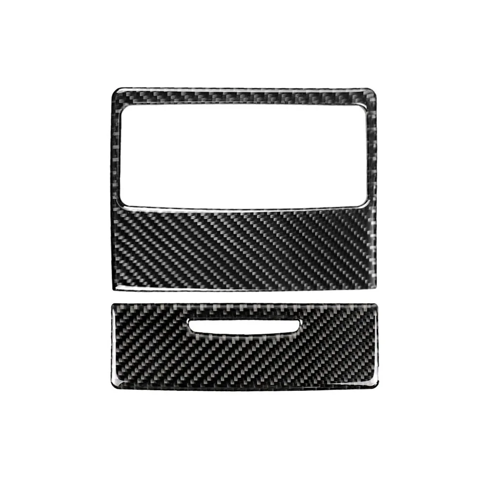 

1 шт. Стайлинг автомобиля углеродное волокно 3D наклейка для интерьера автомобиля Задняя Крышка вентиляционного отверстия для BMW 3 серии E90 E92 ...