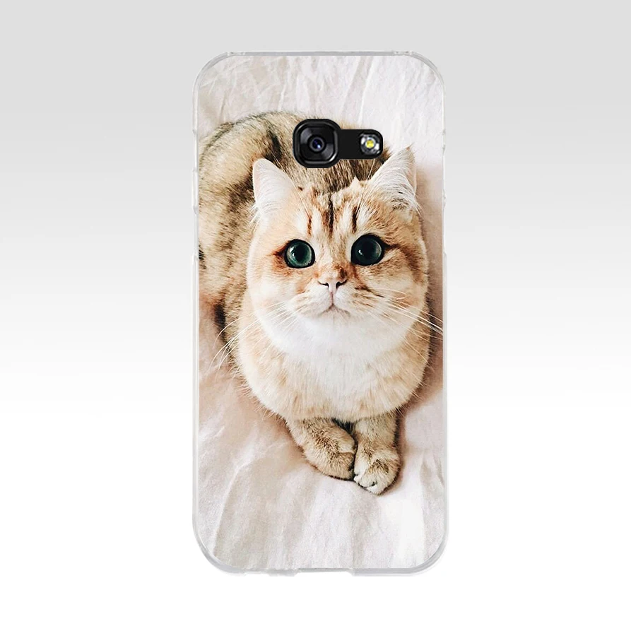 95 новогодние подарки милые кошки мягкий силиконовый чехол из ТПУ для телефона