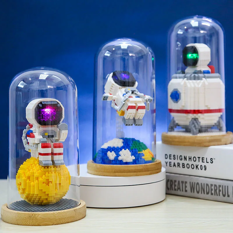 

Мини-конструктор ZK20 астронавт «сделай сам», игрушка, 3D модель, развивающая игра, микро-кирпичи, пазл, детская игрушка, Алмазный Размер