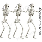 Украшение на Хэллоуин, 40 см, череп, скелет, тело, страшный дом с приведениями, реквизит, украшения для Хэллоуина, эльфов, праздничная вечеринка, бар, сделай сам