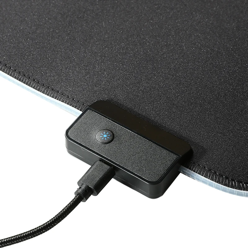 

New Extra Large Mouse Pad Gaming Mousepad Anti-slip Natural Rubber Gaming Mouse Mat with Locking Edge or Luminous USB LED
