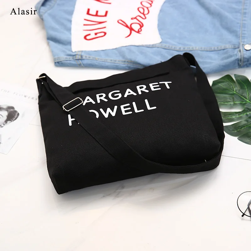 Alasir Мужская Холщовая Сумка с надписью спортивная Большая через плечо мужская