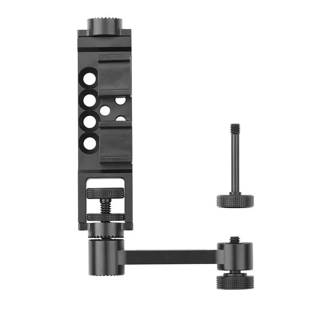 

Handheld Gimba Stabilizer Extension Bracket Monitor Expansion Arm Aluminum Alloy with Cold Shoe Screw for DJI OSMO Mobile3
