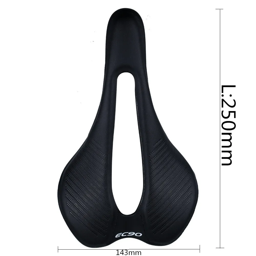 

PU Leather Bike Saddle Ultralight Comfortable Cycling Seat Racing Seat for Road Bicycle Shockproof Bicycle Saddle Cycling Parts