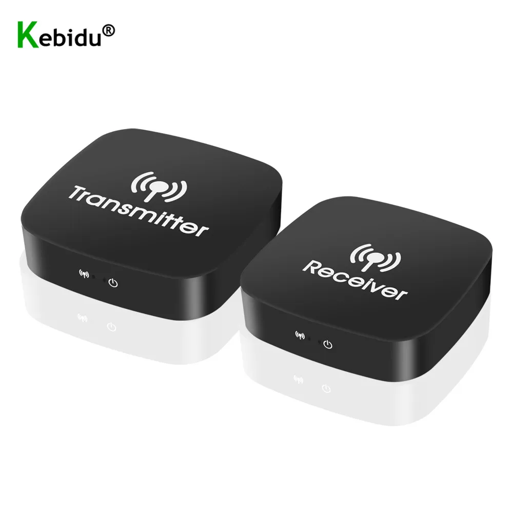 Kebidu 2 4 ГГц/5 ГГц 1080P беспроводной HDMI совместимый удлинитель Wifi аудио видео