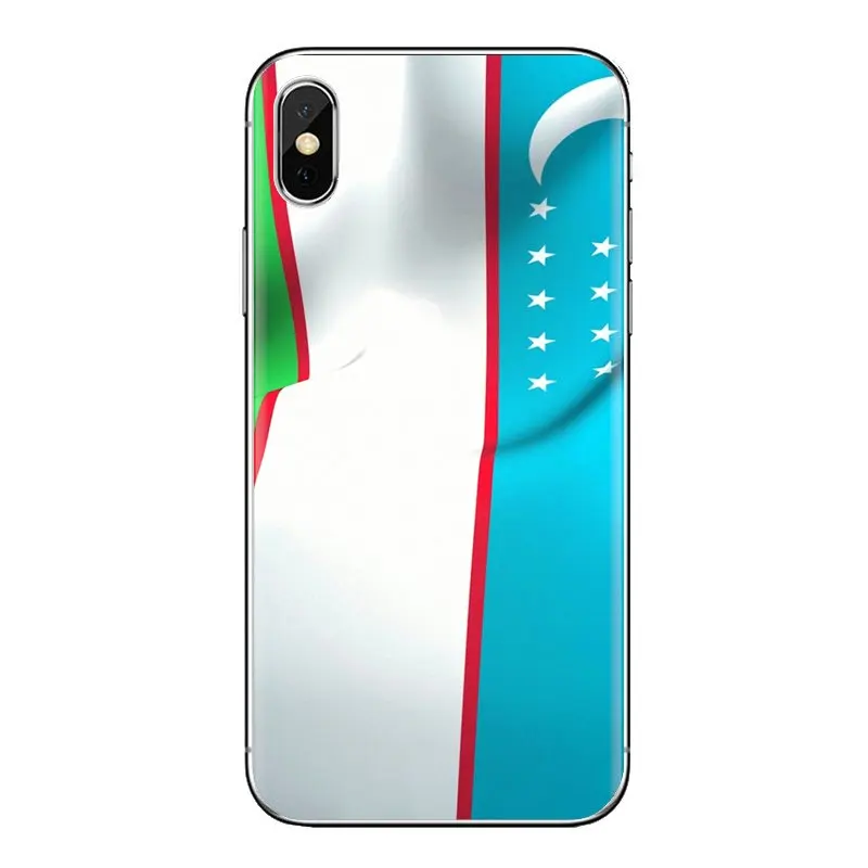 Mefans флаг Узбекистана рукой Корпус для samsung Galaxy S2 S3 S4 S5 мини S6 S7 край S8 S9 Plus Note 2 3 4 5 8
