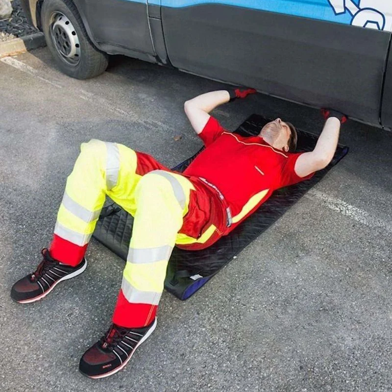

Multifunctional portable rolling crawling mat car repair lying pad PU foam pad chassis repair tool