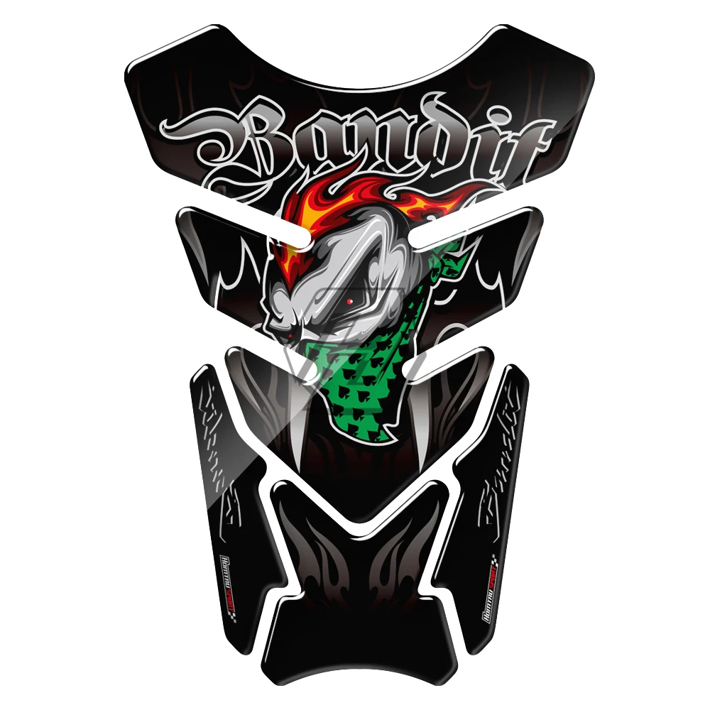 3D бак мотоцикла Pad защитный гель Стикеры Bandit Tankpad чехол для Suzuki 600 650 1200 1250 650S из