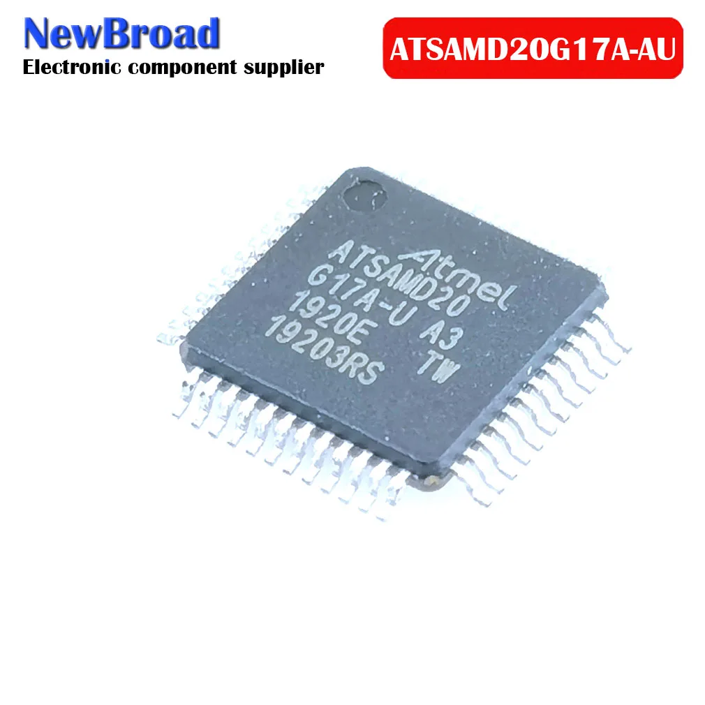 Оригинальный флэш-микроконтроллер TQFP48 32-bit MCU ATMEL однокристаллический КБ 1 шт. |