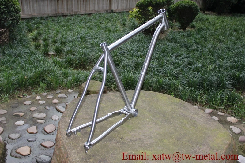 titanium mountain bike frame with thru axle dropout | Спорт и развлечения