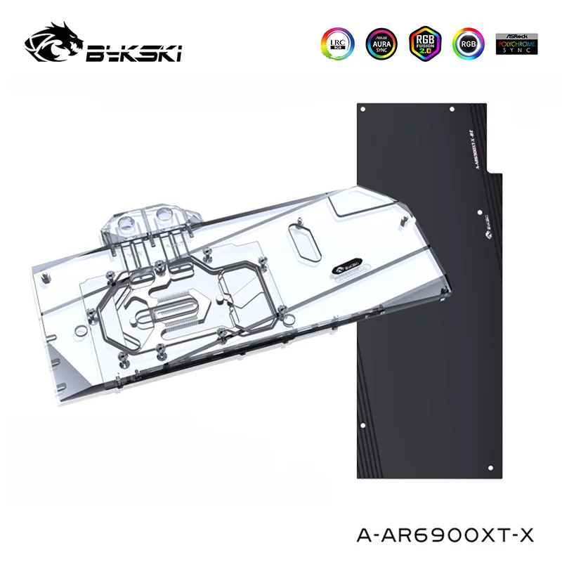 

Bykski GPU Water Block For ASRock Radeon RX 6900XT,6800XT Phantom Gaming /Taichi X D 16G OC Graphics Card,A-AR6900XT-X