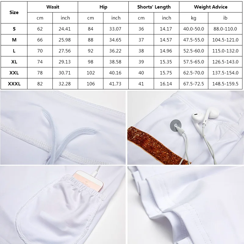 

S-XXXL High Waist Women Tennis Skirts with Phone Pocket Badminton Golf Skirt Fitness Shorts Athletic Running Gym Sport Skorts
