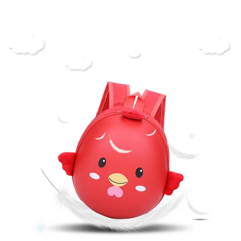 

Cute Chicken Baby Backpack children Eggshell Hard Shell Bag Boy Girls Schoolbag