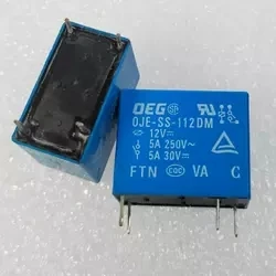 

10pcs/lot NEW 12V relay OJE-SS-112DM OJESS112DM 12V 12VDC DC12V 5A 250V 4PIN