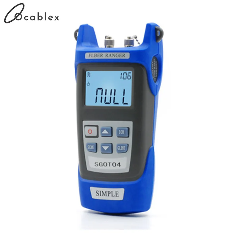 Портативный Простой OTDR 60 км оптического волокна Ranger 1310/1550nm SM Мини кабеля локатор