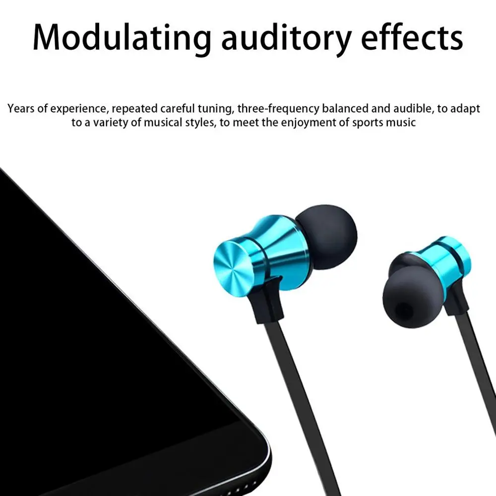 Headphone XT11 Sports Wireless Earphones Magnetic Smart Stereo Headphones Waterproof Earphone for All Smart Phone