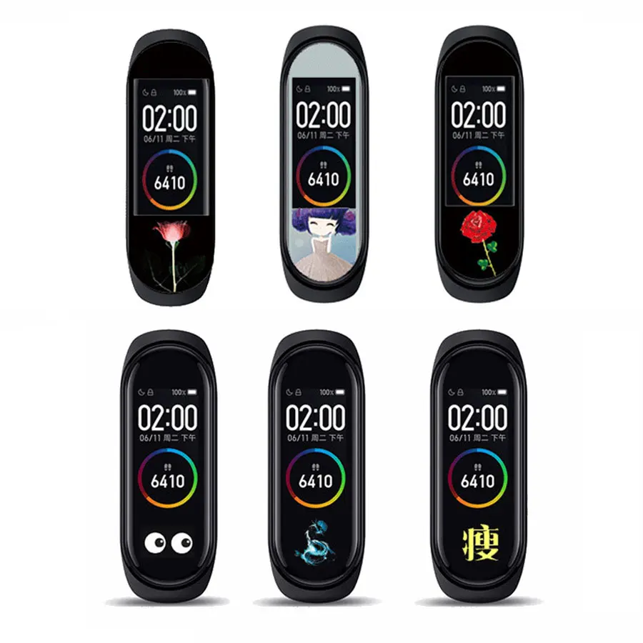 

Защитная пленка для Xiaomi Mi Band 4, Защита экрана для Xiaomi Mi Band 4, защита для Miband 4, цветные пленки, 5 шт.