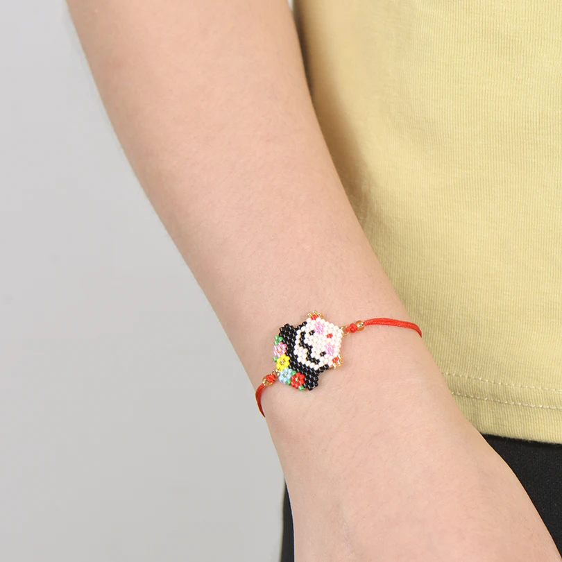 Ручной бисер Miyuki бусины браслеты и для женщин маленькая девочка ювелирные