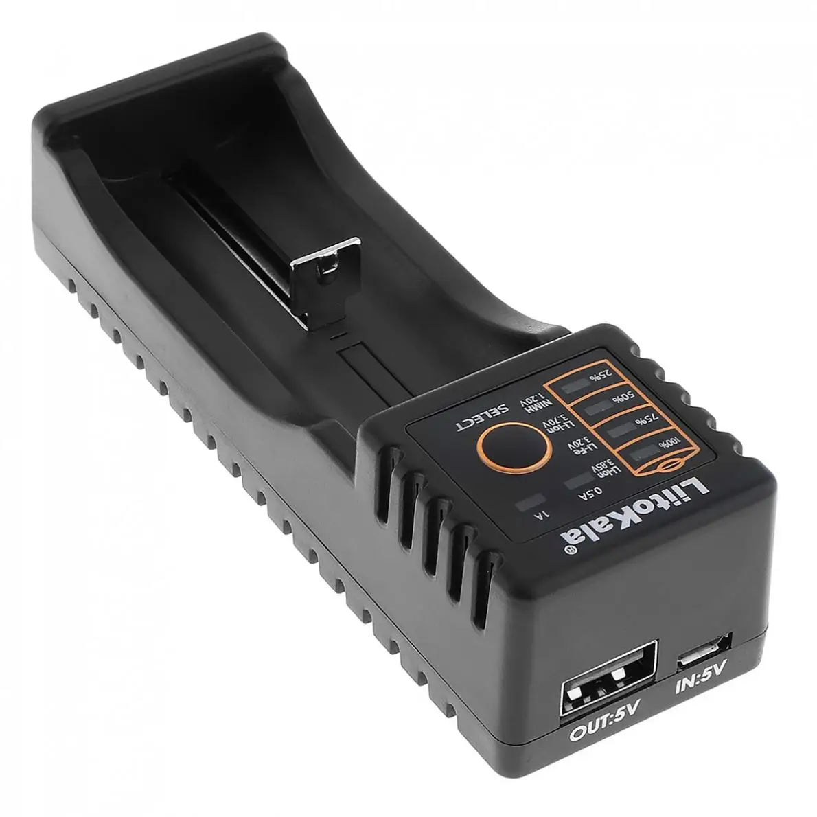 Liitokala USB Смарт литиевая NiMH батарея зарядное устройство для 1,2 в 3,7 в AA AAA 26650 18650 18350 17500 14500 16340 25500 10440 батарея