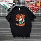 Винтажная Футболка Rap Tour 2000, футболка Dre Eminem в стиле хип-хоп, новая уличная одежда, хлопковые рубашки с коротким рукавом для мужчин