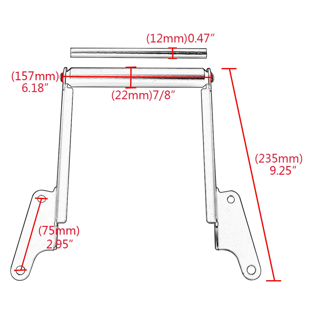 

For YAMAHA FJ-09 MT 09 MT09 Tracer 900 New GPS Smart Phone Navigation Mount Mounting Bracket Adapter Holder